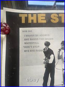 Original Rare 1989 The Stone Roses Empress Ballroom Album Concert Poster