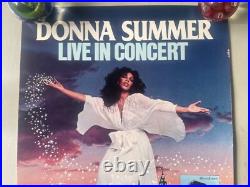 Original Rare Vintage 1977 Donna Summers Live In Concert Poster