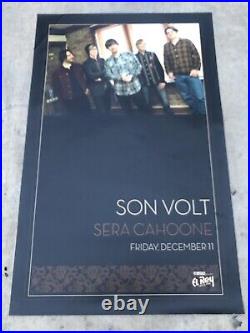 Original SON VOLT at The El Rey in LA SS Vinyl Concert Poster 35x55 (2009)