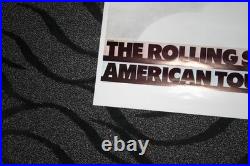 Original Vintage ROLLING STONES 1972 Exile Concert Tour Poster Authentic 25 x 38
