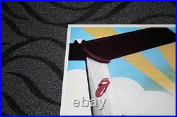 Original Vintage ROLLING STONES 1972 Exile Concert Tour Poster Authentic 25 x 38