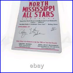 Original signed autographed concert poster North Mississippi All Stars