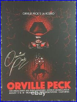 Orville Peck SignedConcert Poster-Troubadour West Hollywood August 2019