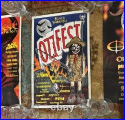 Ozzfest 1999 Concert Poster Black Sabbath Slipknot Rob Zombie Primus Deftones