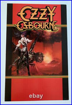 Ozzy Osborne Original Concert Poster