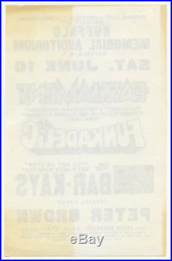 PARLIAMENT FUNKADELIC Bar-Kays 1978 Concert Handbill Flyer