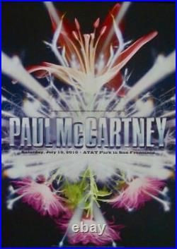 PAUL McCARTNEY SAN FRANCISCO 2010 concert poster REX RAY 21x29 NM
