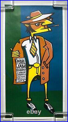 PEARL JAM / BEN HARPER 1998 NY / NJ Concert POSTER AMES 2nd Edition MINTY