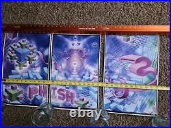 PHISH BROOMFIELD Colorado 2010 X3 ORIGINAL CONCERT POSTERS