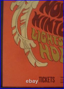 PINK FLOYD BG 92 OP 1 concert poster FILLMORE BILL GRAHAM Nicholas KOUNINOS 1967