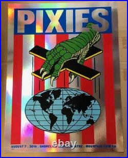 PIXIES Concert Poster 2018 Foil Variant