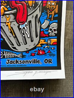 PRIMUS 2017 Jacksonville, Oregon 18x24 Concert Poster by Jumbo Phillips #'d /27