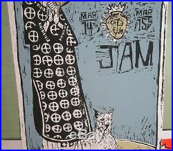 Pearl Jam 1998 Original Concert Poster Ames Bros Brisbane, Australia