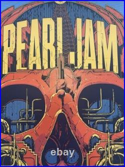 Pearl Jam Concert Poster 2013 Vancouver BC Rogers Arena