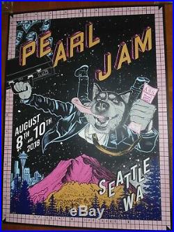 Pearl Jam Concert and Ten Club Lot (Posters, Stickers, Pennant, etc.)