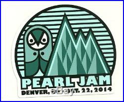 Pearl Jam Concert and Ten Club Lot (Posters, Stickers, Pennant, etc.)