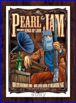 Pearl Jam November 13th 2006 Melbourne Park LTD AP Gig Concert Poster 18x26