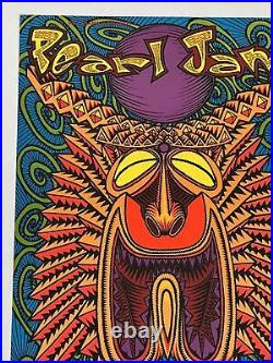 Pearl Jam Original Concert Poster Halloween Run 1993 San Francisco San Jose Oakl Pearl Jam Original Concert Poster Halloween Run 1993 San Francisco San Jose Oakl