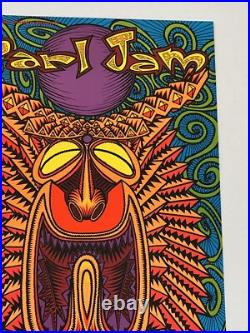 Pearl Jam Original Concert Poster Halloween Run 1993 San Francisco San Jose Oakl Pearl Jam Original Concert Poster Halloween Run 1993 San Francisco San Jose Oakl