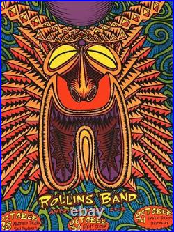 Pearl Jam Original Concert Poster Halloween Run 1993 San Francisco San Jose Oakl Pearl Jam Original Concert Poster Halloween Run 1993 San Francisco San Jose Oakl