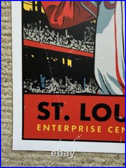 Pearl Jam St Louis 2022 SE Poster 9/18 Enterprise Ian Williams PJ Concert Tour