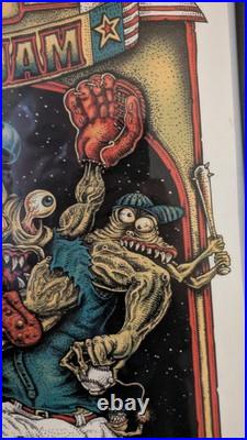 Pearl Jam Wrigley Field Concert Poster 2013 Very Rare Pearl Jam Wrigley Field Concert Poster 2013 Very Rare
