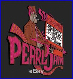 Pearl Jam concert poster screenprint atlantic city NJ borgata 9/30/05 klausen