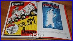Pearl Jam vs Ames Bros Green Tour Concert Poster Book Hardcover Eddie Vedder