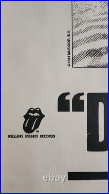Peter Tosh Original Concert Poster 1981