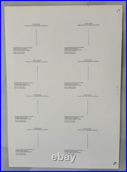 Phil Lesh Concert UNCUT Poster Postcard RARE Printers Proof 1997 1998 Unbro