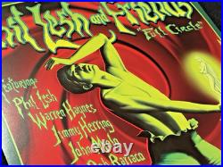 Phil Lesh & Friends 2001 Maritime Hall San Francisco 4 Concert Poster Set Mint