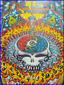 Phil Lesh & Friends 80th Birthday Concert Poster Letterpress by AJ Masthay #/250 Phil Lesh & Friends 80th Birthday Concert Poster Letterpress by AJ Masthay #/250