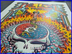 Phil Lesh & Friends 80th Birthday Concert Poster Letterpress by AJ Masthay #/250 Phil Lesh & Friends 80th Birthday Concert Poster Letterpress by AJ Masthay #/250