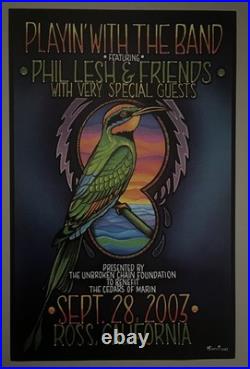 Phil Lesh & Friends Concert Poster 2003 Ross CA
