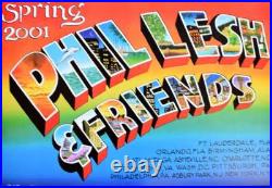 Phil Lesh & Friends Concert Poster Spring 2001 Phil Lesh & Friends Concert Poster Spring 2001