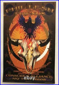 Phil Lesh Grateful Dead 2008 Fillmore Denver Original Concert Poster Biffle
