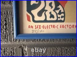 Phil Lesh Summer 2001 Concert Poster #85/180 Signed by Artist 22x16.25 Framed