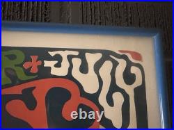 Phil Lesh Summer 2001 Concert Poster #85/180 Signed by Artist 22x16.25 Framed