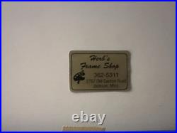 Phil Lesh Summer 2001 Concert Poster #85/180 Signed by Artist 22x16.25 Framed