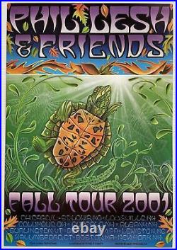 Phil Lesh and Friends Concert Poster Fall Tour 2001