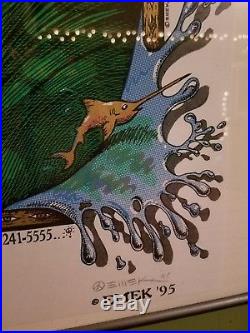 Phish Concert Poster by EMEK 12/8/1995 Cleveland State University
