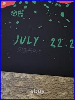 Phish MSG 2026 Summer poster Roovie July Regular print 7/22 7/24 7/25 NYC