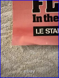 Pink Floyd 1977 Concert Poster Montréal Original Tour Rare