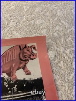 Pink Floyd 1977 Concert Poster Montréal Original Tour Rare