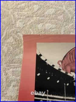 Pink Floyd 1977 Concert Poster Montréal Original Tour Rare