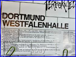 Pink Floyd The Wall Tour 1981 German Concert Poster Rock & Roll -nice