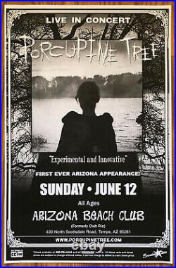 Porcupine Tree Promotional Concert Poster 2005