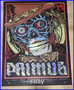 Primus 2019 Asheville NC Foil Edition Concert Poster #25/50