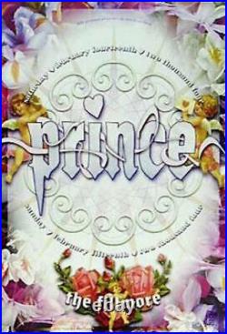 Prince Fillmore Sf 2004 F609 Concert Poster Original Rare