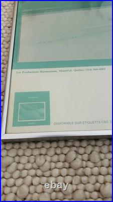 Promotional frame for Harmonium's L'heptade tour in 1977